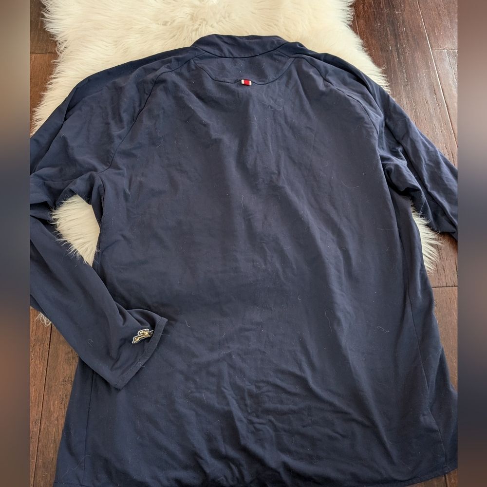 Tracksmith Men's Session Quarter Zip Navy Blue XL - Picture 8 of 8